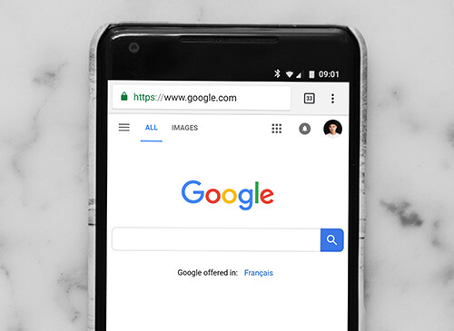 mobile Google search SEO